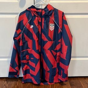Nike USA Fubball Rain Jacket - Brand New Size Large!